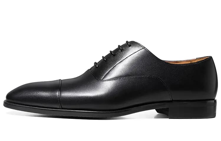 THOM WILLS Business Commute Versatile Oxford Shoes Dress Shoes Men's Black