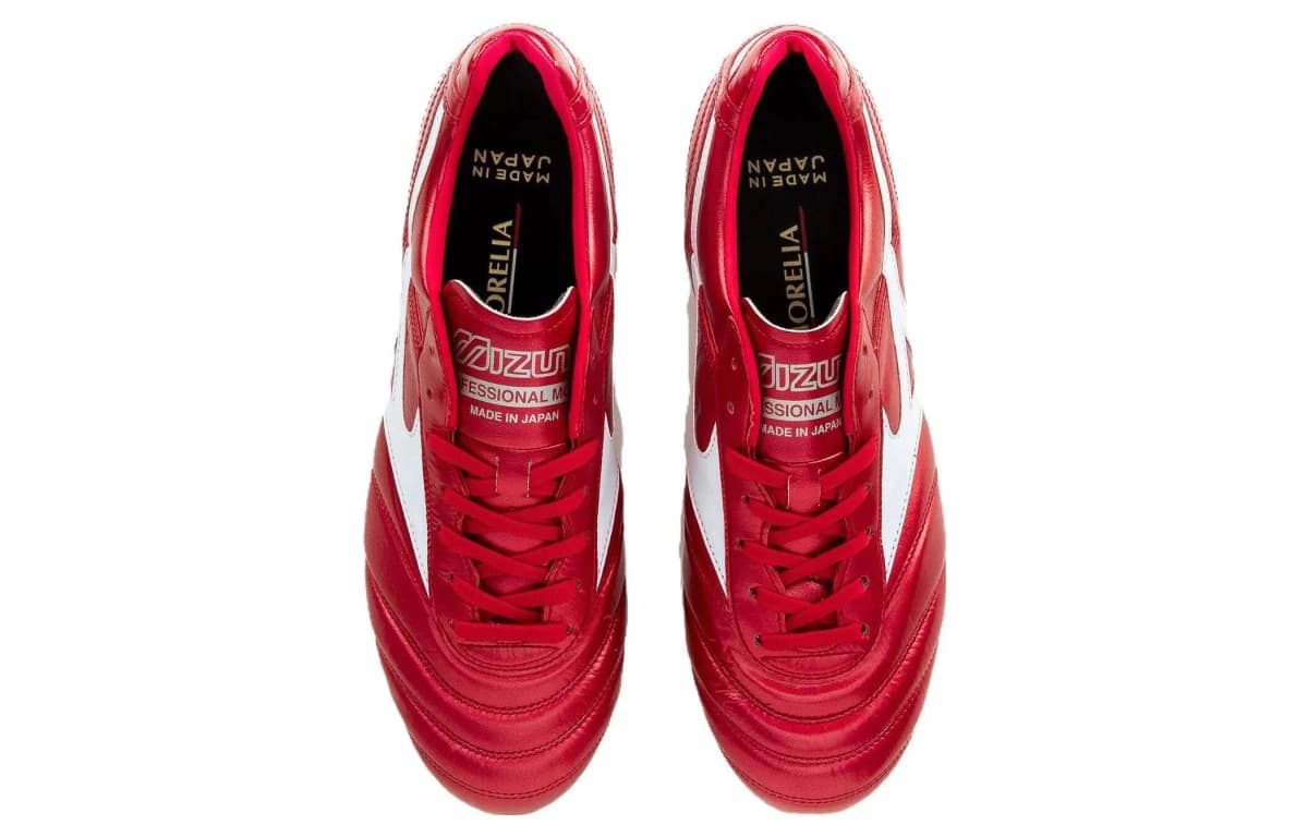 Mizuno Morelia II JAPAN Passion Red X White 4