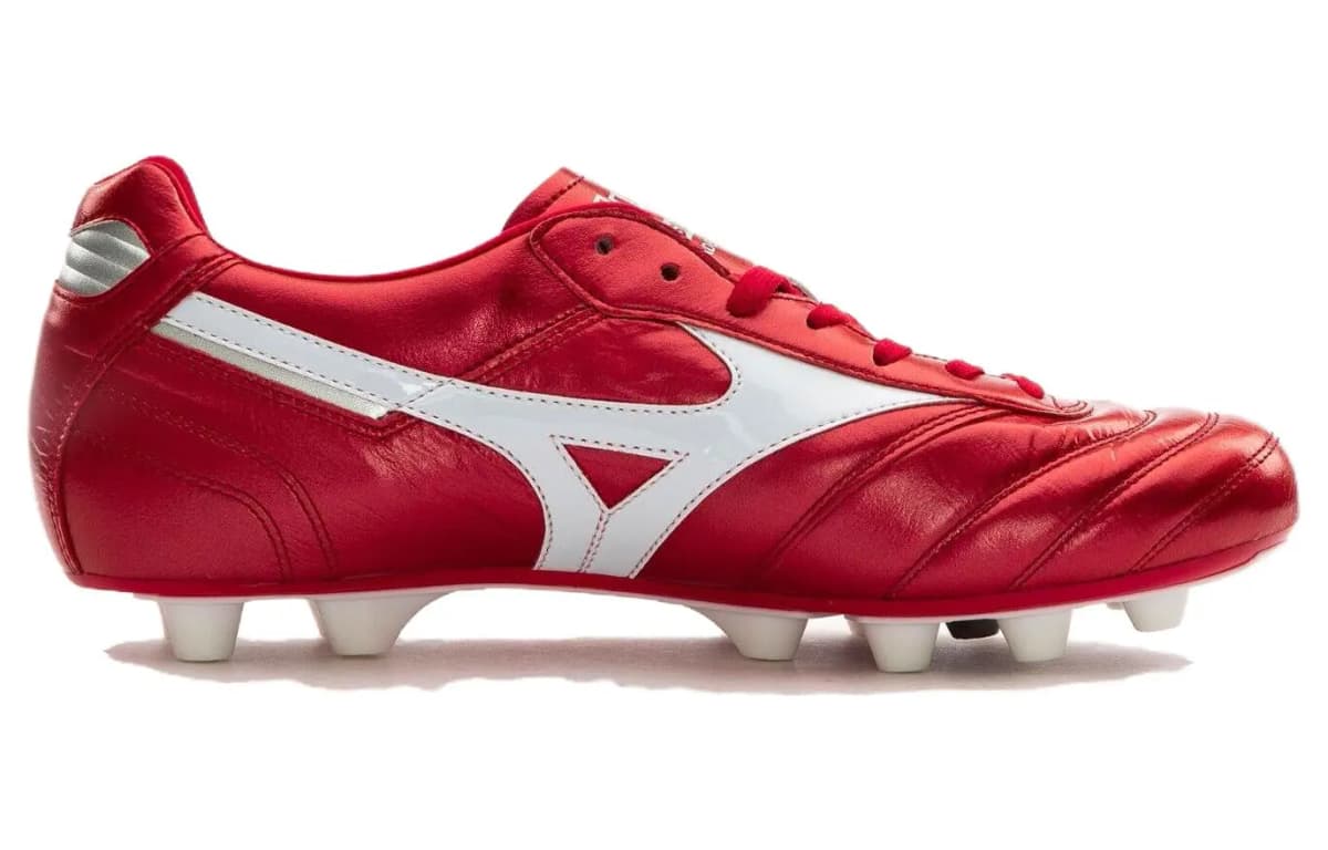 Mizuno Morelia II JAPAN Passion Red X White 2