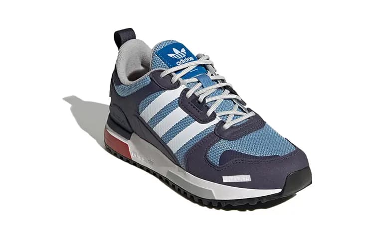 Adidas Originals ZX 700 Yeniyetmə İdman Ayaqqabısı Qara/Mavi 3
