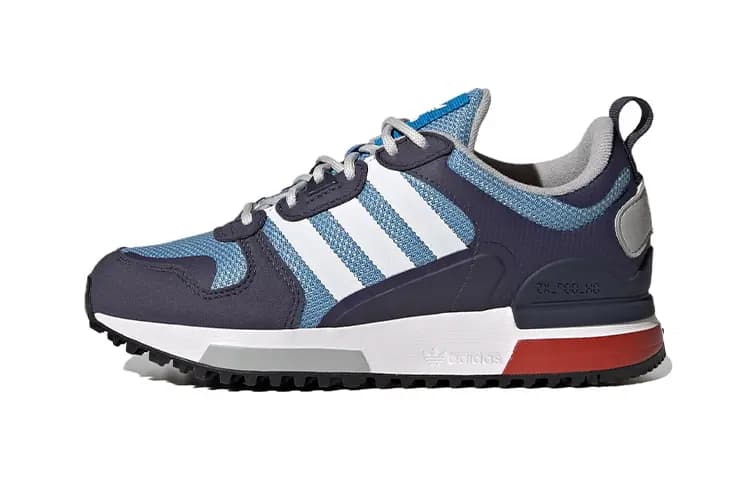 Adidas Originals ZX 700 Yeniyetmə İdman Ayaqqabısı Qara/Mavi
