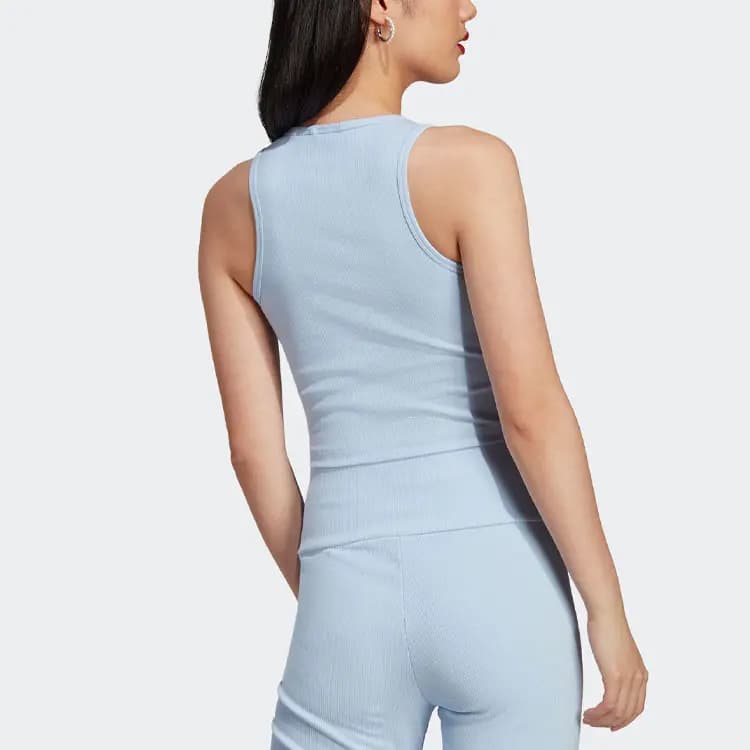Adidas Originals Qadın Tank Top Açıq Çəhrayı/Mavi 3