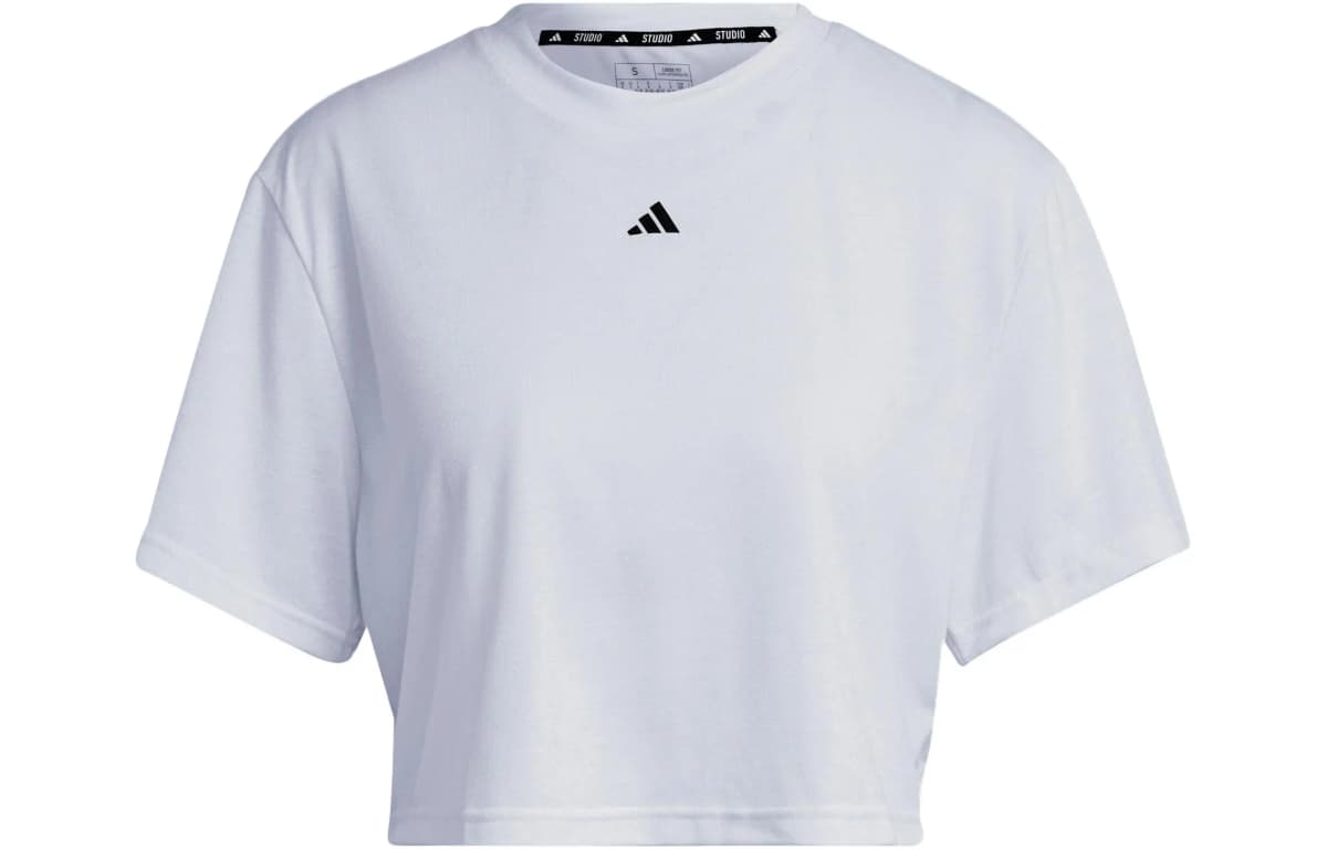 adidas Studio Tee Qadın Köynəyi Ağ