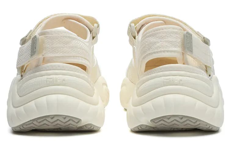 FILA FUSION Conch Sandals 'Cream White' Women's 5