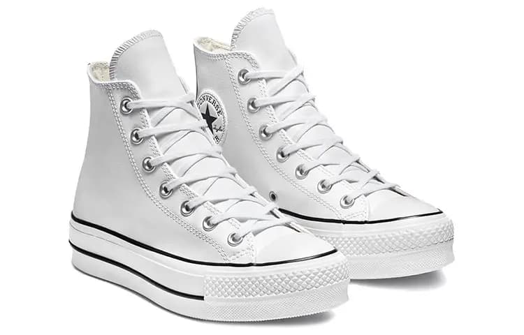 Converse Chuck Taylor All Star Lift Hi Qadın Ağ 3