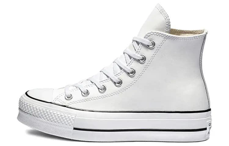 Converse Chuck Taylor All Star Lift Hi Qadın Ağ