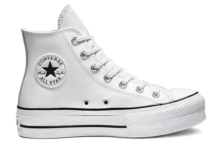 Converse Chuck Taylor All Star Lift Hi Qadın Ağ 2