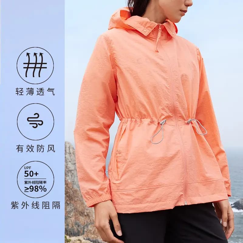 Columbia Sun Protection Clothing Women's Coral Red 4