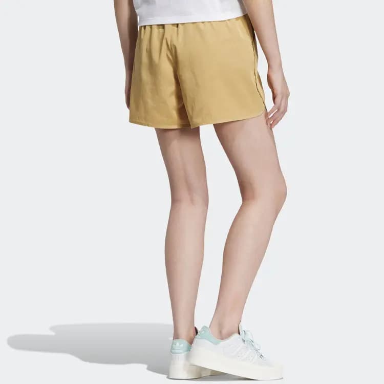 Adidas Originals Qadın İdman Şortu Açıq Qızılı/Ağ 3
