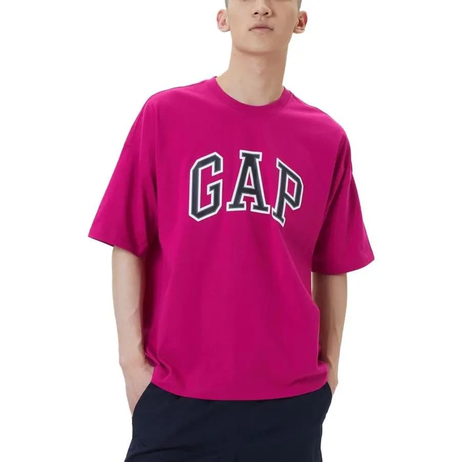 GAP Logo Printli Unisex Köynək 13