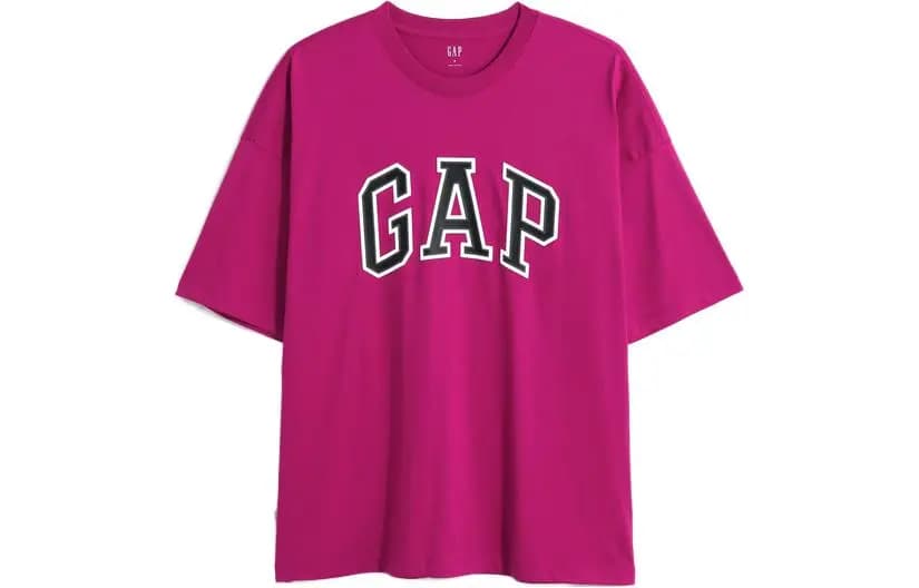 GAP Logo Printli Unisex Köynək 12