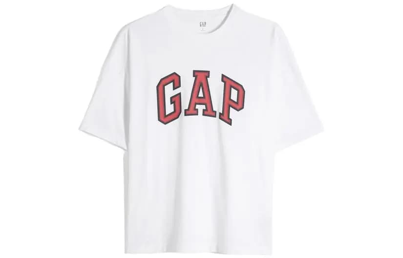 GAP Logo Printli Unisex Köynək 8