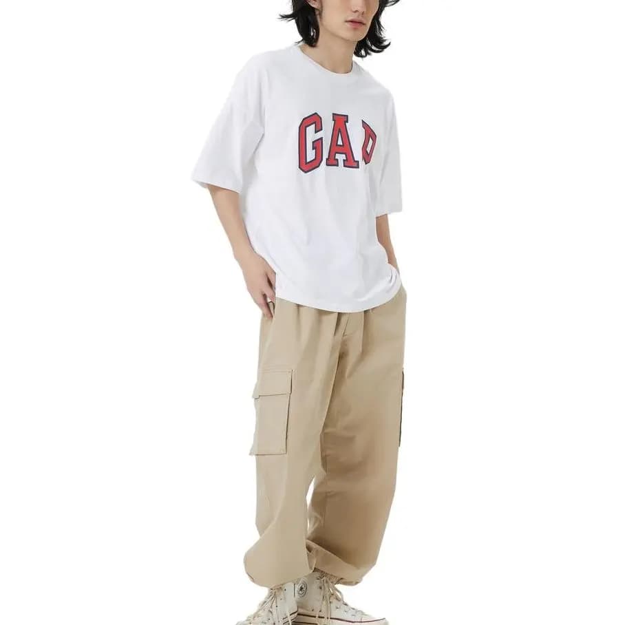GAP Logo Printli Unisex Köynək 9