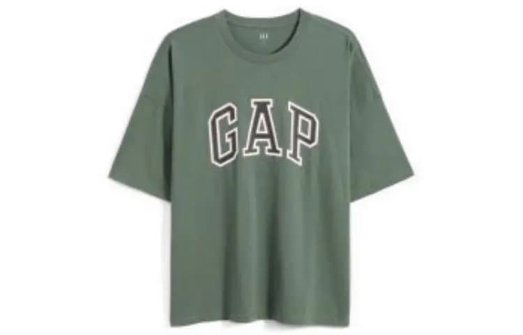 GAP Logo Printli Unisex Köynək 5