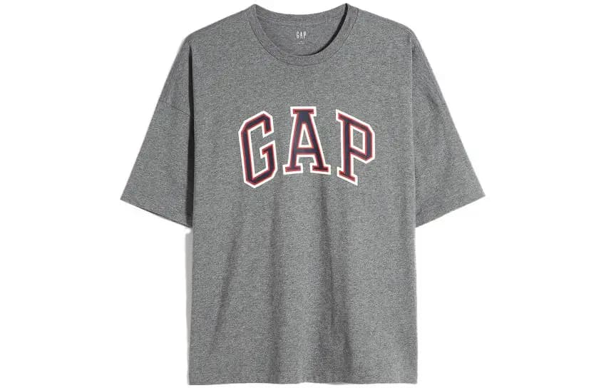 GAP Logo Printli Unisex Köynək 15