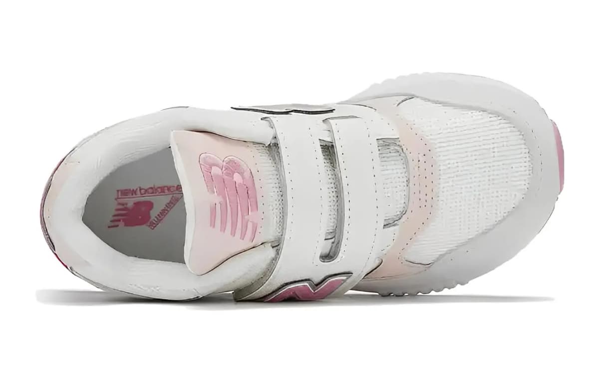New Balance NB 530 Uşaq Qaçış Ayaqqabısı Ağ/Çəhrayı 3