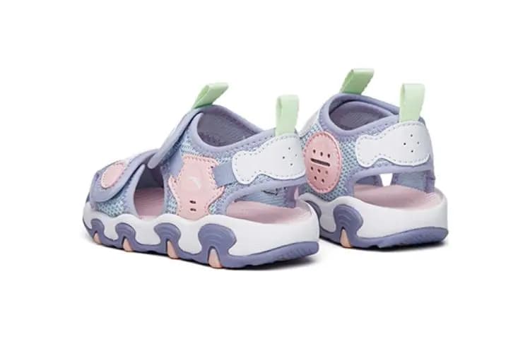 Antakids Octopus Sports Sandals White Blue Pink Infant And Toddler 3