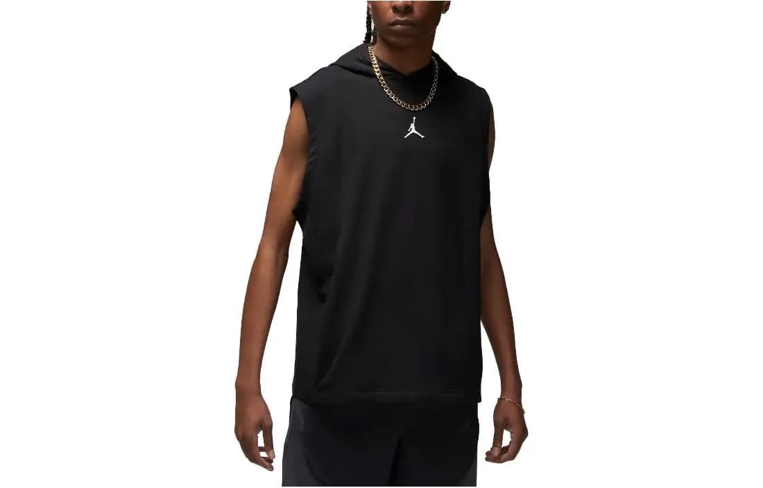 Jordan Dri-FIT Sport Qolsuz Hoodie Kişi Qara 3