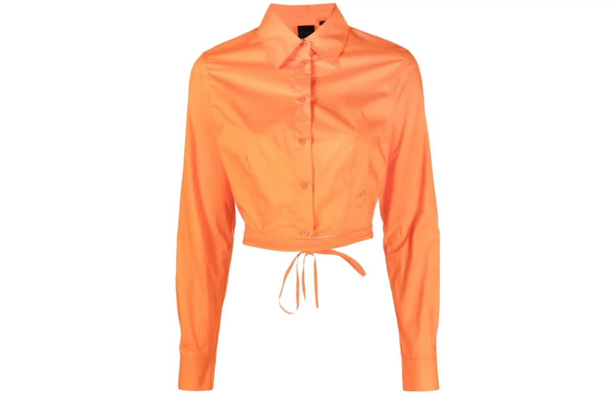 PINKO SS23 Qadın Köynəyi Narıncı