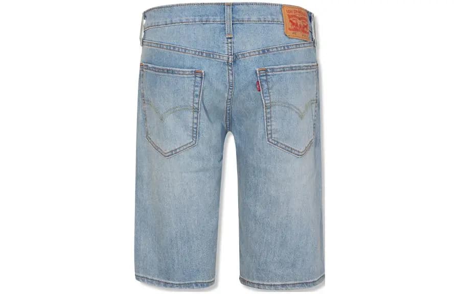 Levis 冰酷 Series Washed Casual 5-Inch Denim Shorts Men's Blue 2