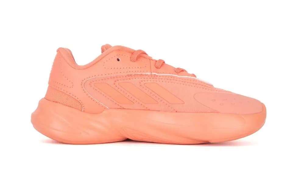 Kids adidas Originals Ozelia EL C Slip-Resistant Lightweight Kids Casual Shoes Orange 2