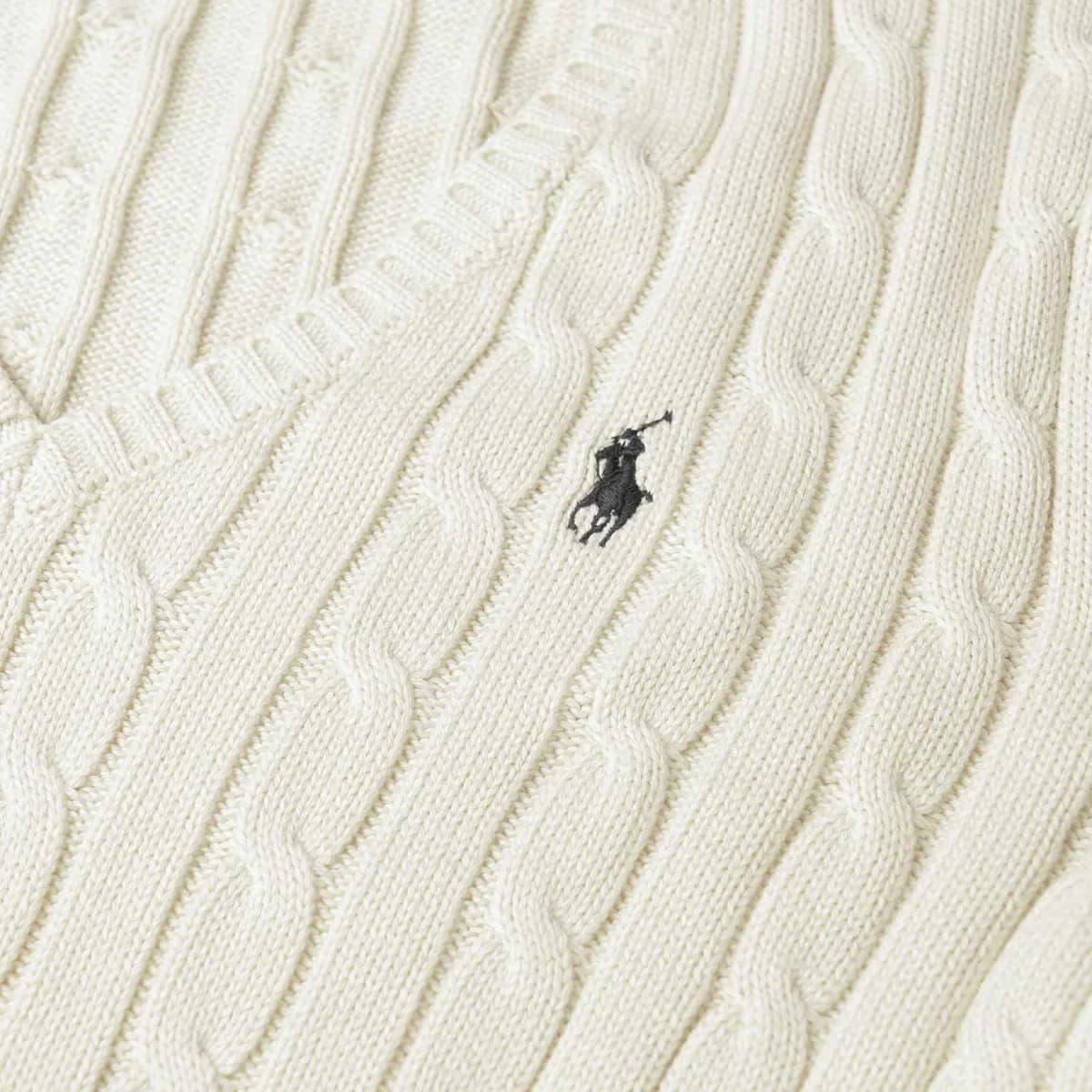 Polo Ralph Lauren Qadın Jemper Krem 7