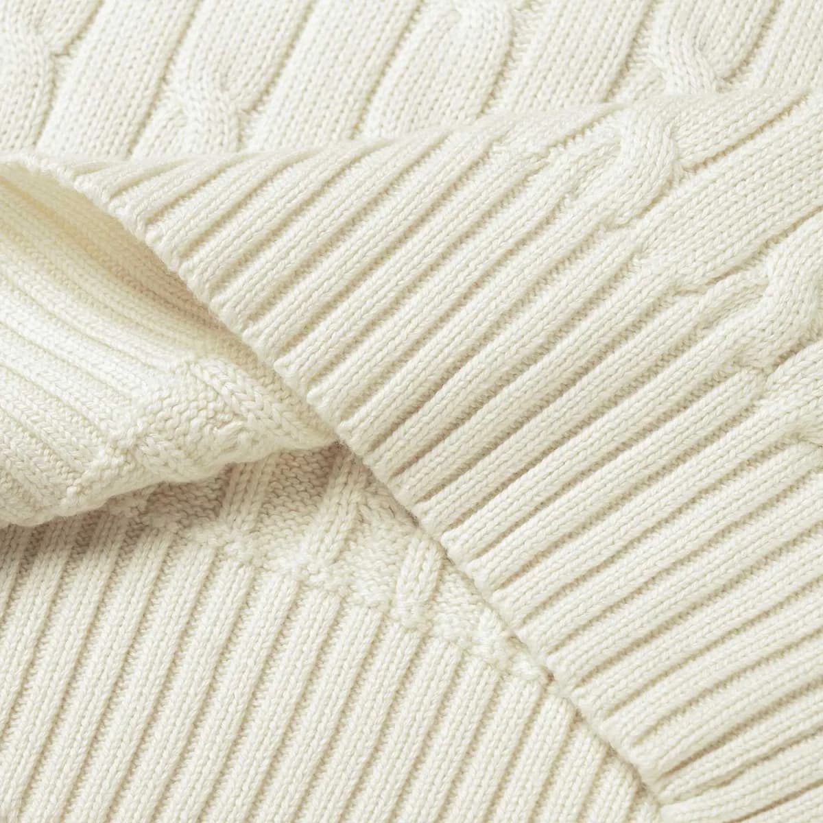 Polo Ralph Lauren Qadın Jemper Krem 6