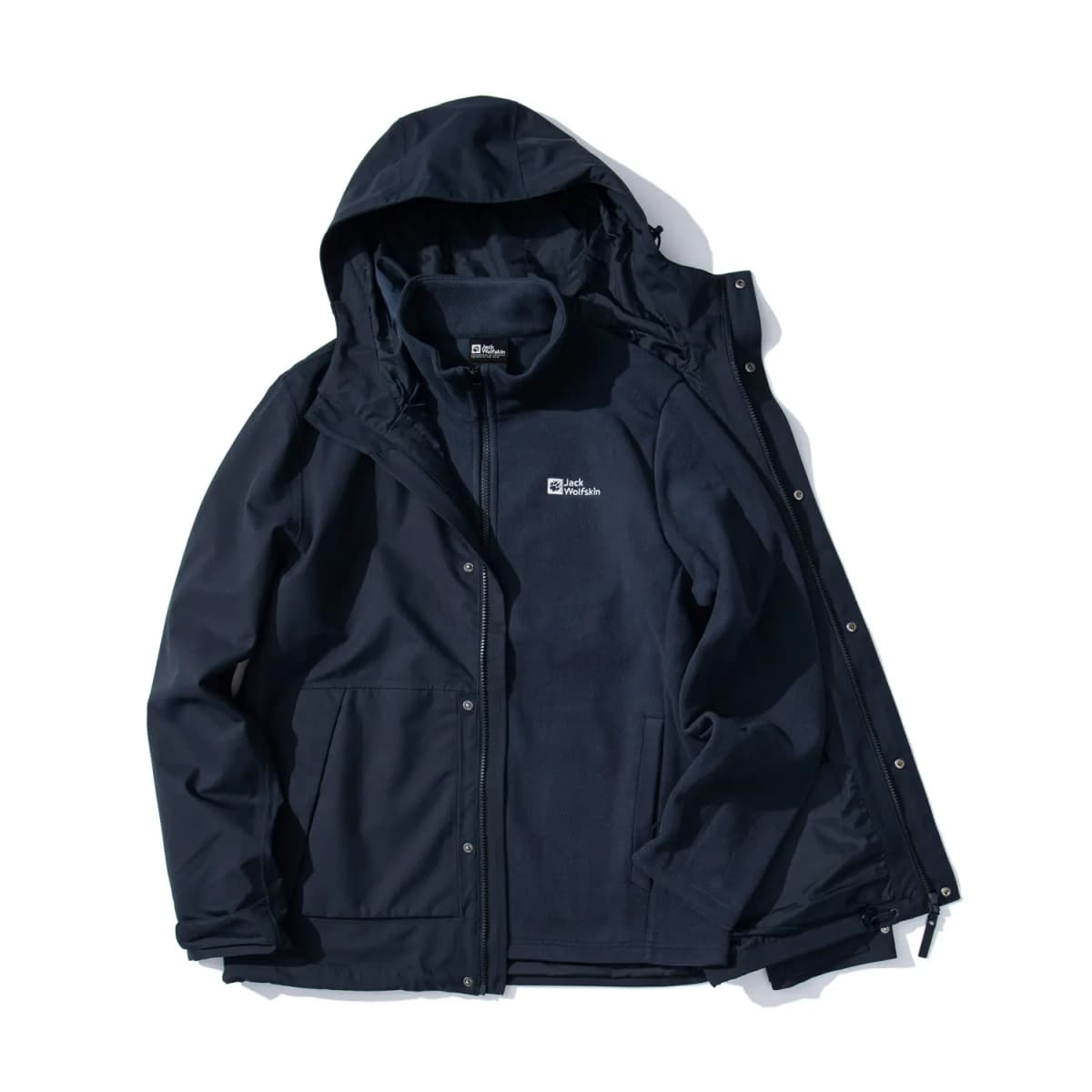 Jack Wolfskin 3-in-1 Outdoor Pencərək Unisex 2