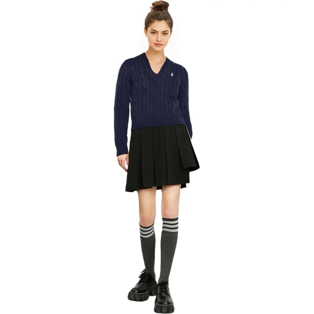 Polo Ralph Lauren Qadın Sviteri Navy Blue 3