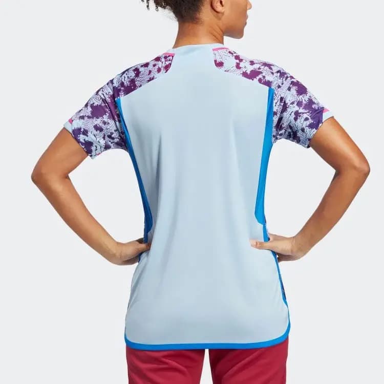 Adidas Qadın Köynəyi Parlaq Mavi 5