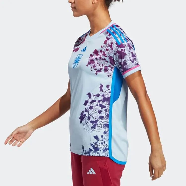 Adidas Qadın Köynəyi Parlaq Mavi 4