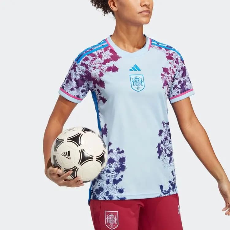 Adidas Qadın Köynəyi Parlaq Mavi 6