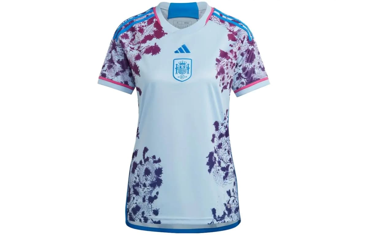 Adidas Qadın Köynəyi Parlaq Mavi