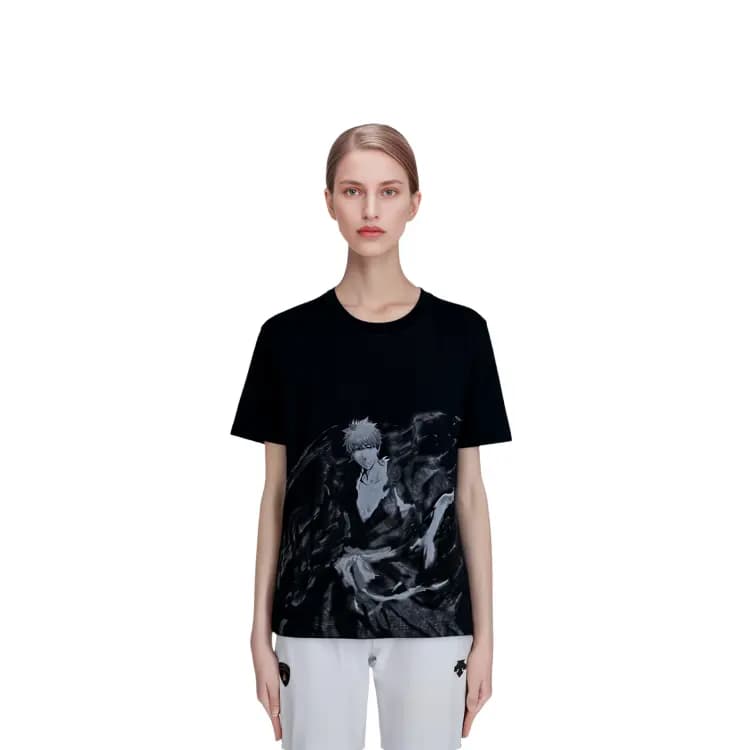 UNIQLO X BLEACH SS23 Unisex Köynək Qara 8