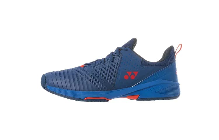 YONEX Tennis Shoes Unisex Low-Top Navy Blue/Red