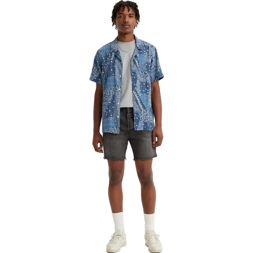 Levis SS23 Kişi Denim Şortu Boz 3