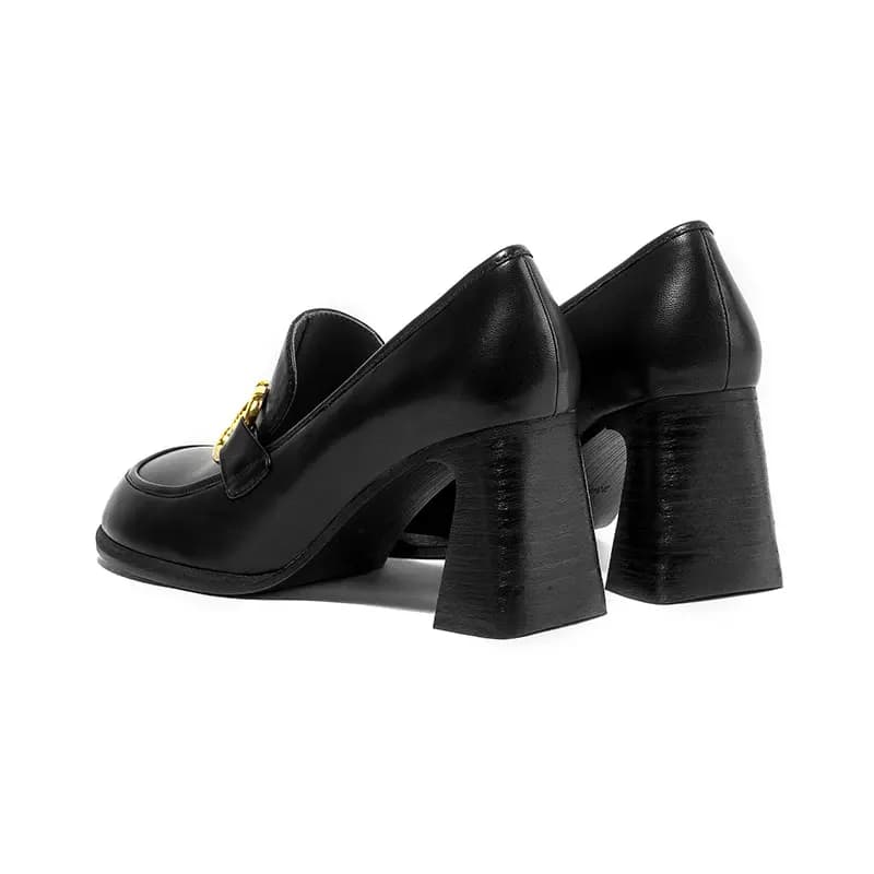 Coup De Foudre Chunky Heel High Heels 7.5cm Women's 9