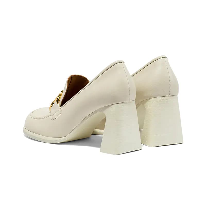 Coup De Foudre Chunky Heel High Heels 7.5cm Women's 4