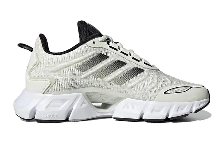 Adidas Breeze Series Slip Resistant Cushioning Abrasion Resistant Low Top Kids' Running Shoes White Black Kids' 2