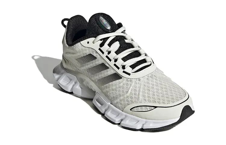 Adidas Breeze Series Slip Resistant Cushioning Abrasion Resistant Low Top Kids' Running Shoes White Black Kids' 3