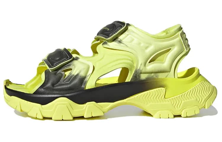 Adidas Stella McCartney X Qadın Hika Sandalları 'Frozen Yellow'