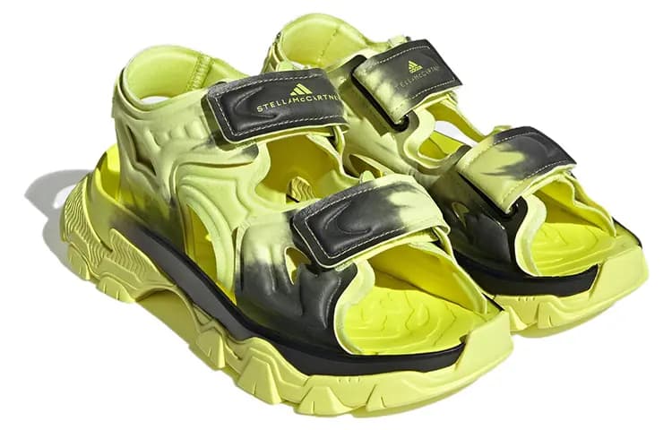 Adidas Stella McCartney X Qadın Hika Sandalları 'Frozen Yellow' 3
