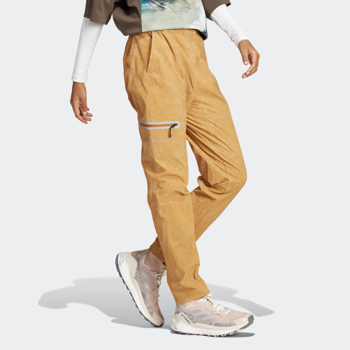 And Wander X Adidas TERREX X And Wander Windbreaker Pants Women's Rock Bronze 7