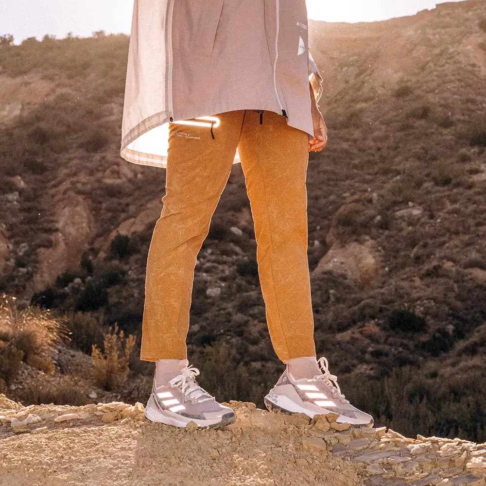 And Wander X Adidas TERREX X And Wander Windbreaker Pants Women's Rock Bronze 4