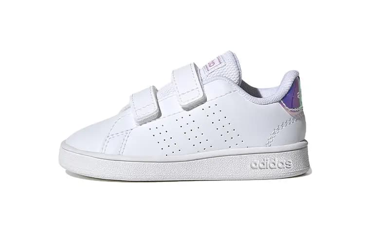 Adidas Neo ADVANTAGE Low top Skateboard Shoes White Infant And Toddler