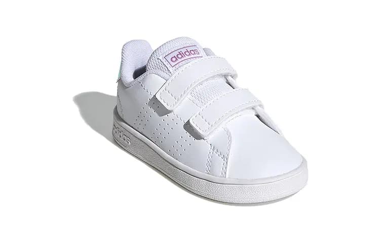 Adidas Neo ADVANTAGE Low top Skateboard Shoes White Infant And Toddler 3