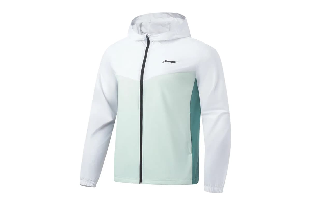 LINING Running Collection Kişi Günəşdən Qoruyucu Geyim Ağ/Mavi