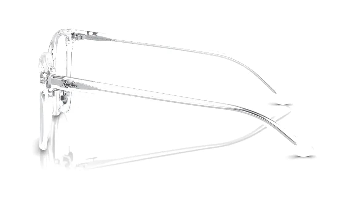 RayBan Asetat Çərçivəli Eynək Unisex Şəffaf 3