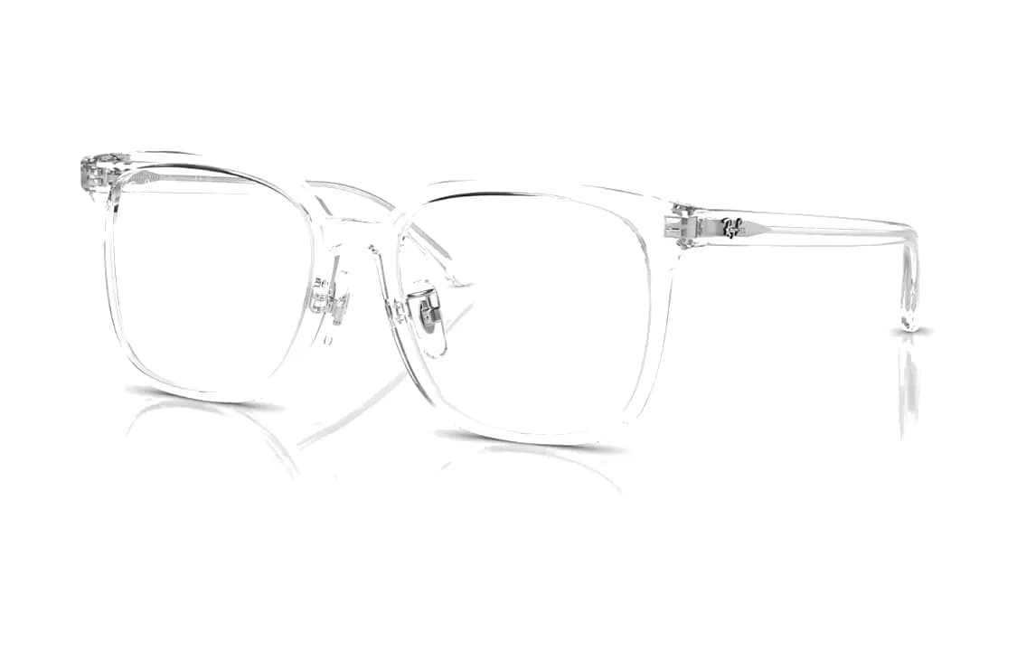 RayBan Asetat Çərçivəli Eynək Unisex Şəffaf