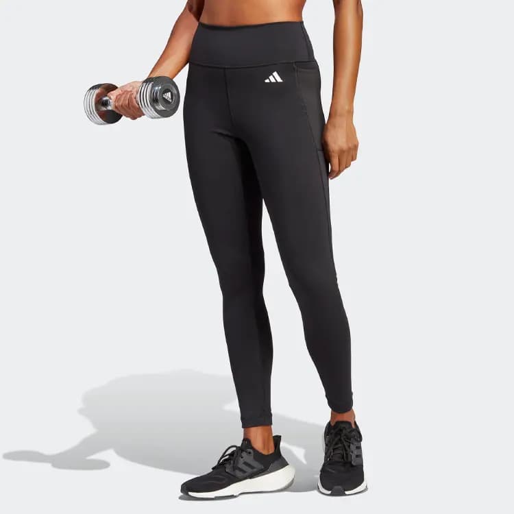 Adidas Essential Qadın İdman Şalvarı Qara 2